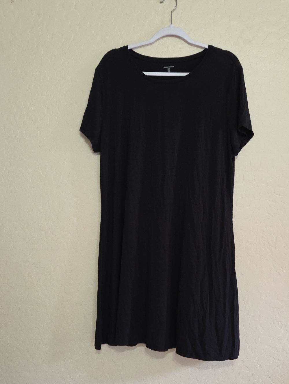 Amazon Essentials Black Crewneck Tee Dress